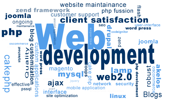 phát triển webite