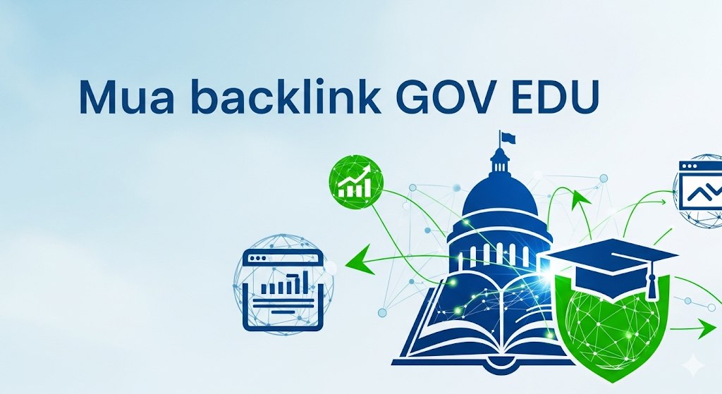 Mua backlink GOV EDU giúp tăng trust và cải thiện thứ hạng SEO